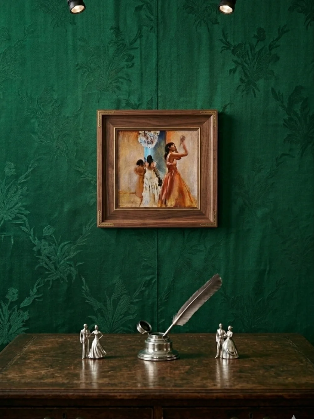 Oil Painting -The Final Touch - Picture 2 of 4